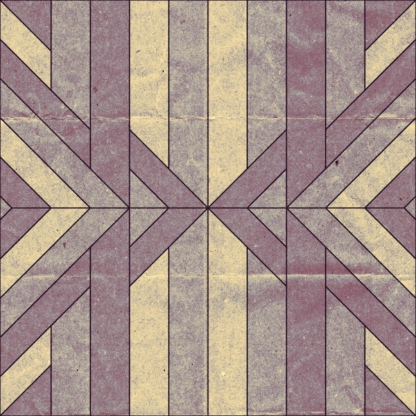 Old Paper Geometric Purple