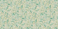abstract palm leaves and fruit mint pink tapetit