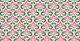 Vibrant Green & Pink Retro Blooms