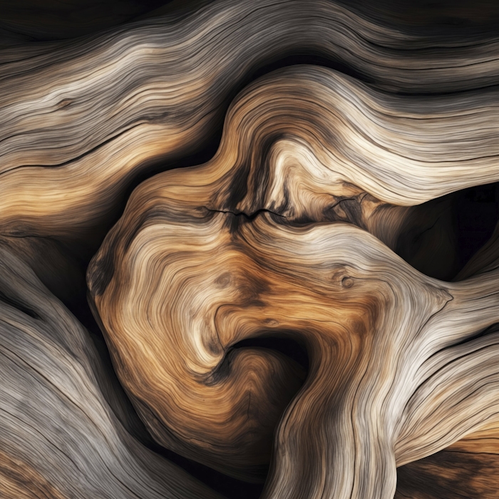 Cozy Rustic Woodland Flow Harmony - Happywall