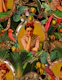 Vibrant Mexican Diva Jungle Portrait