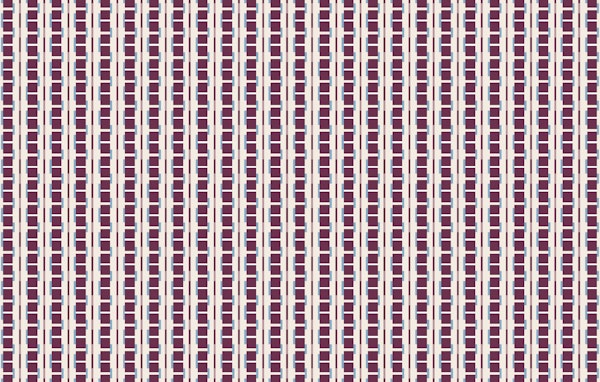 Burgundy Grid Elegance