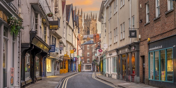 Historic Townscape at Twilight