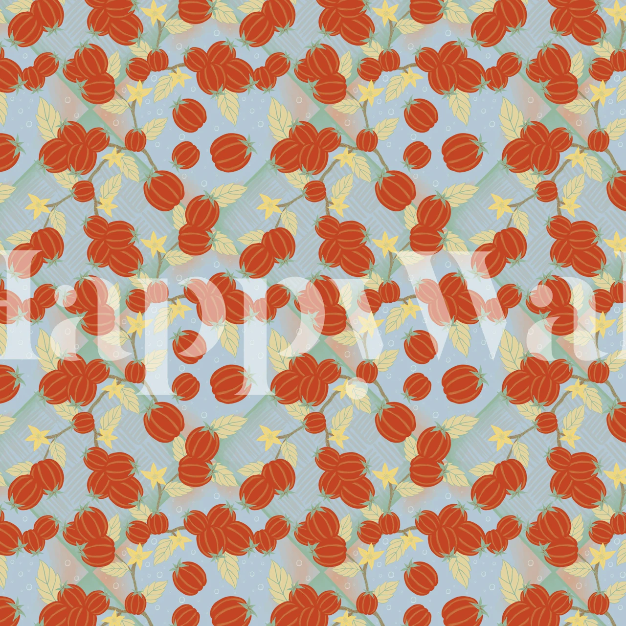 Grandad's Greenhouse Tapete in Raumsituation