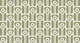 Geometric retro tulips sage