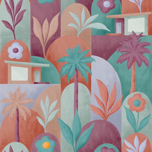 Mid Mod In Palm Springs Sundown