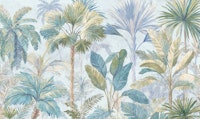 Soft Palm Paradise Daylight wallpaper