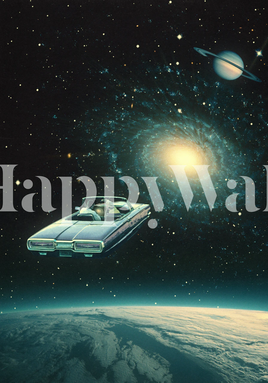 Driving Through the Cosmos tapeta u sobi