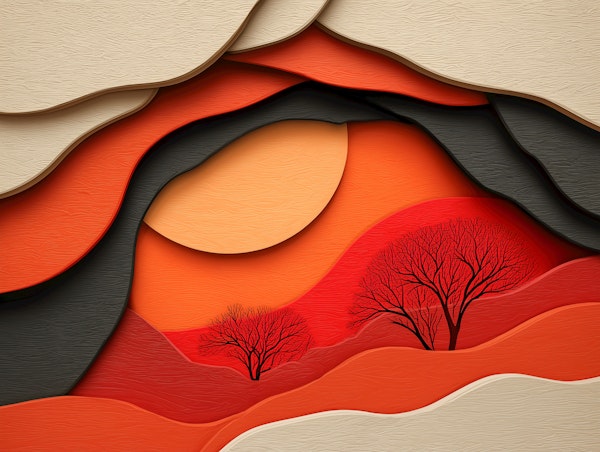 Layers of Evening Glow