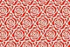 Blooming roses pattern red
