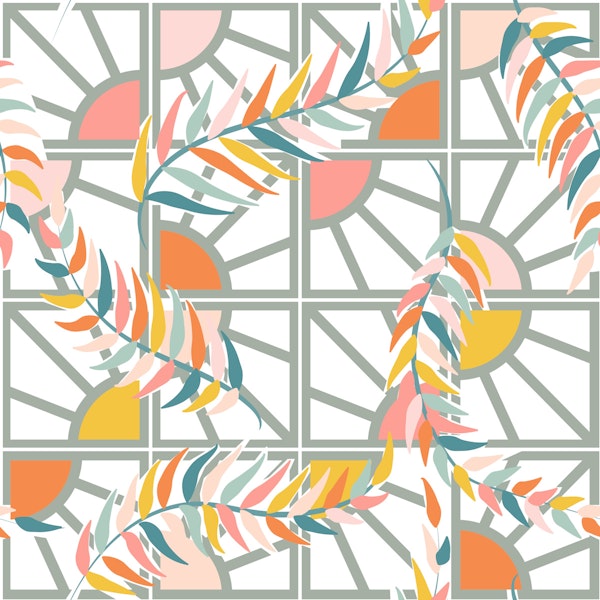 Leafy Sunburst Delight