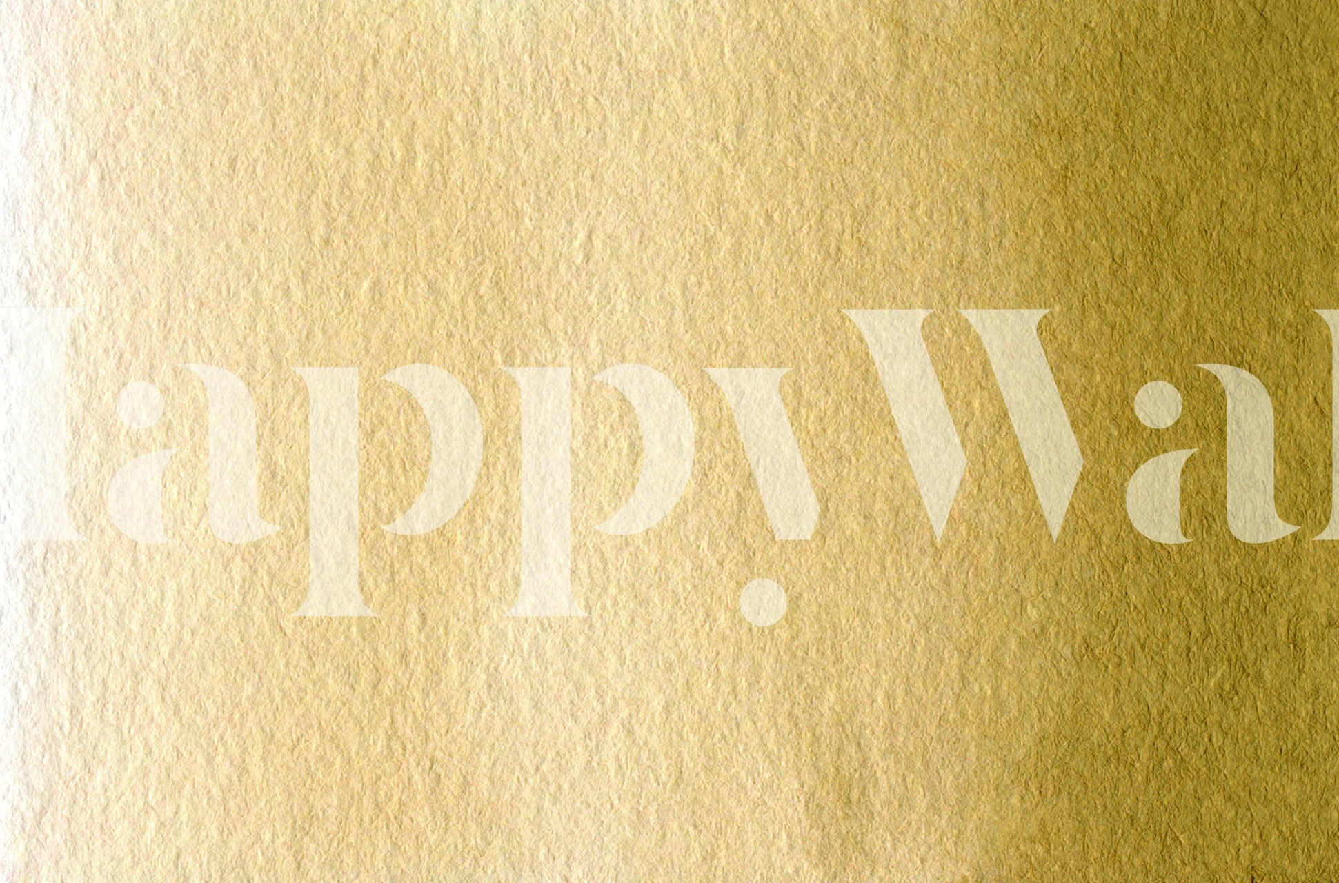 In Gold Horizon tapet i ett rum