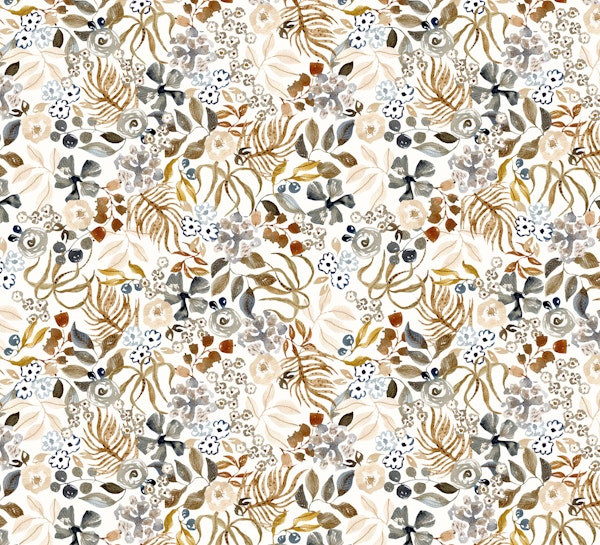 Vintage Floral Tapestry