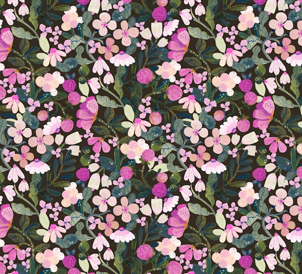 Rustic Floral Serenity