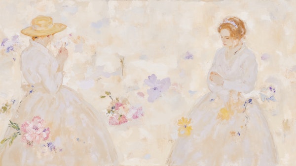 Elegant Ladies in Bloom