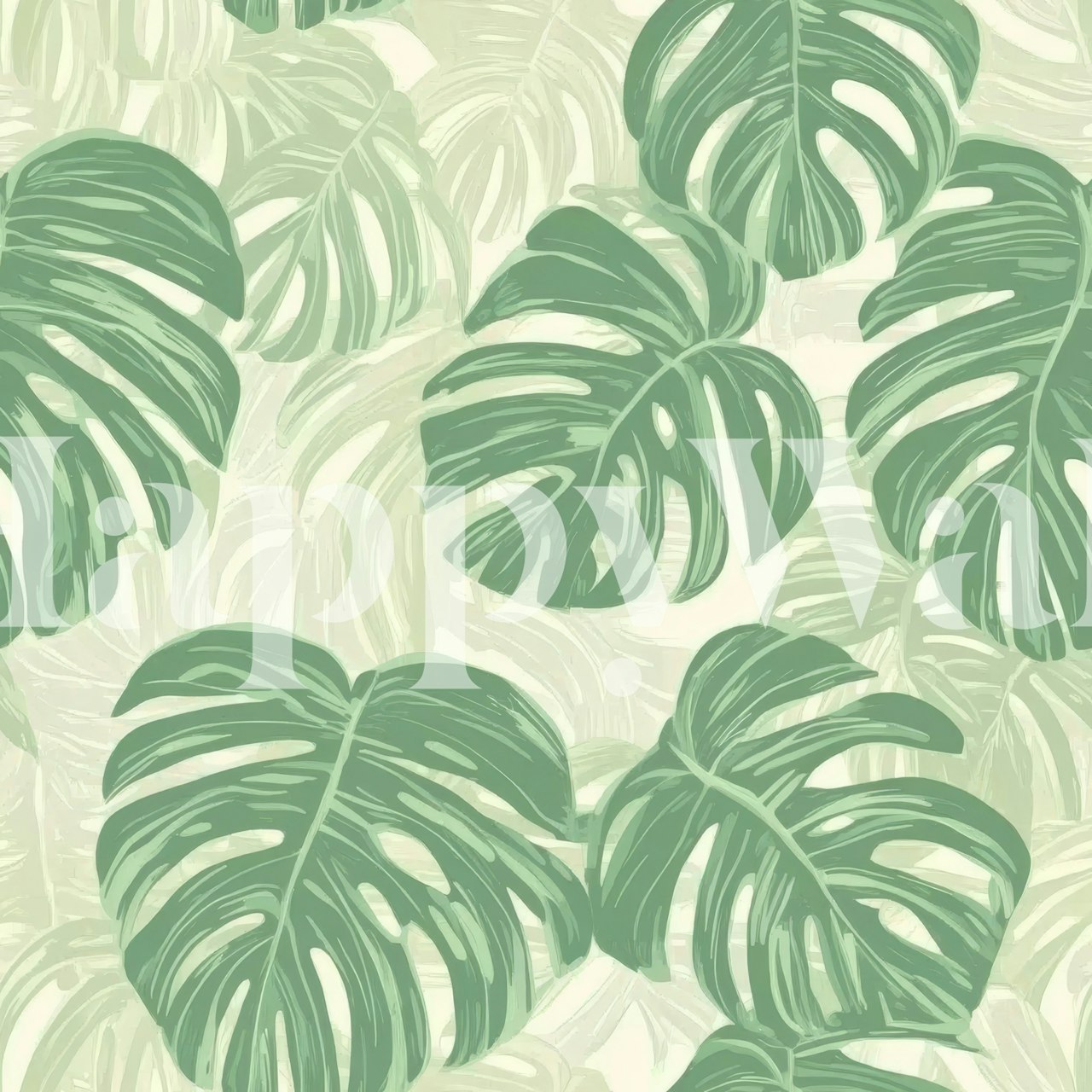 Tapeta Monstera Moments w aranżacji pokoju