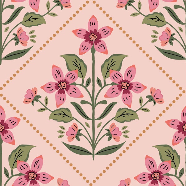 Retro flowers
