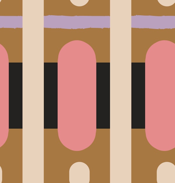 Bold Retro Stripes color