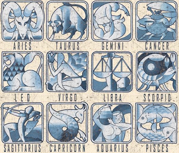 Astrology Chalkboard Art 05