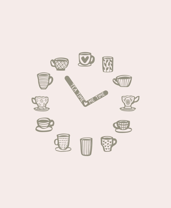 Tea Lovers Time Me Time