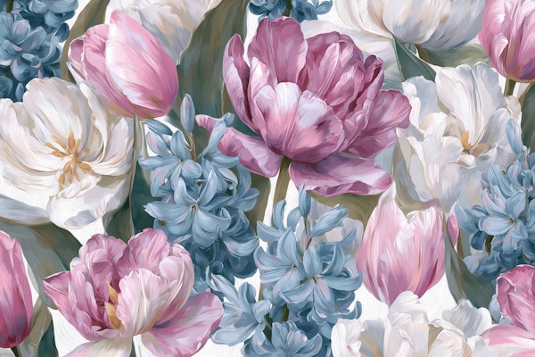 Hyacinth and Tulip Bliss