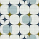 Mid Century Modern Geo Starburst-navy-cream