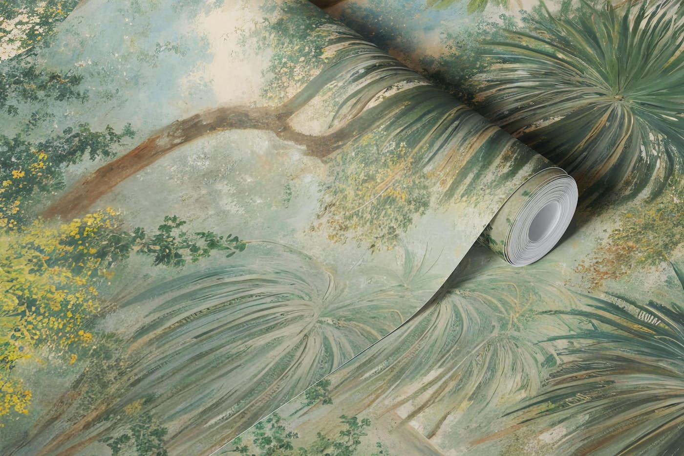 Exotic Jungle Sanctuary wallpaper roll