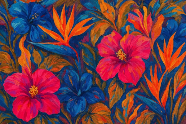 Midnight Tropic Bloom