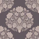 Damask flower basket in smoky lilac