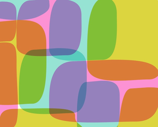 Colorful Retro Shapes