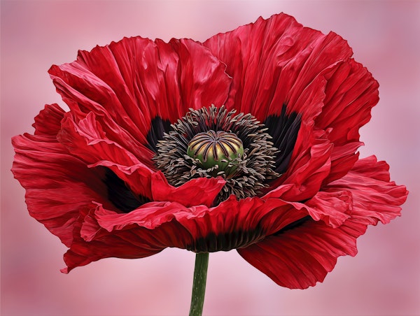 Red Poppy Radiance