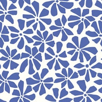 Vibrant Blue Blossoms tapete
