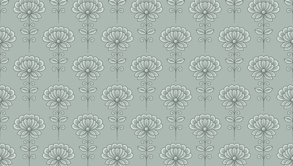 Vintage Blossoms Sage