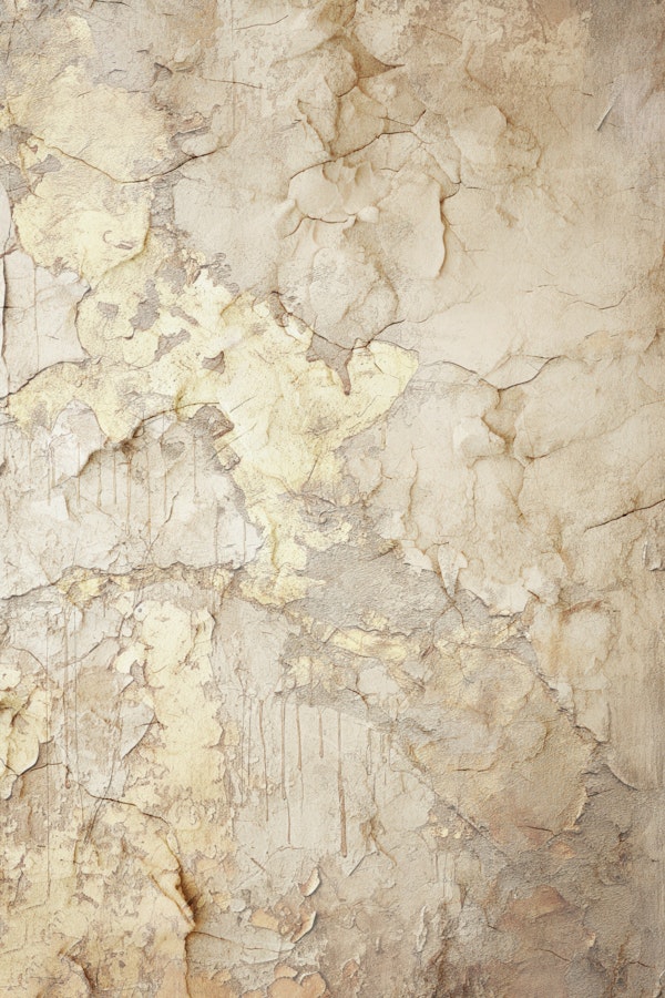 Gold Rustic Japandi Modern Stone Wall