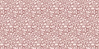 Abstract Floral Harmony - Terracotta and Pink carta da parati