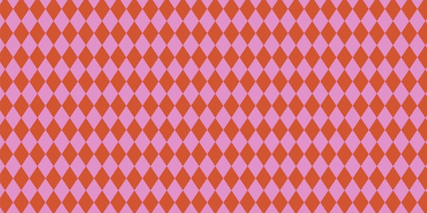 Bold Harlequin Losanges - Red and Pink