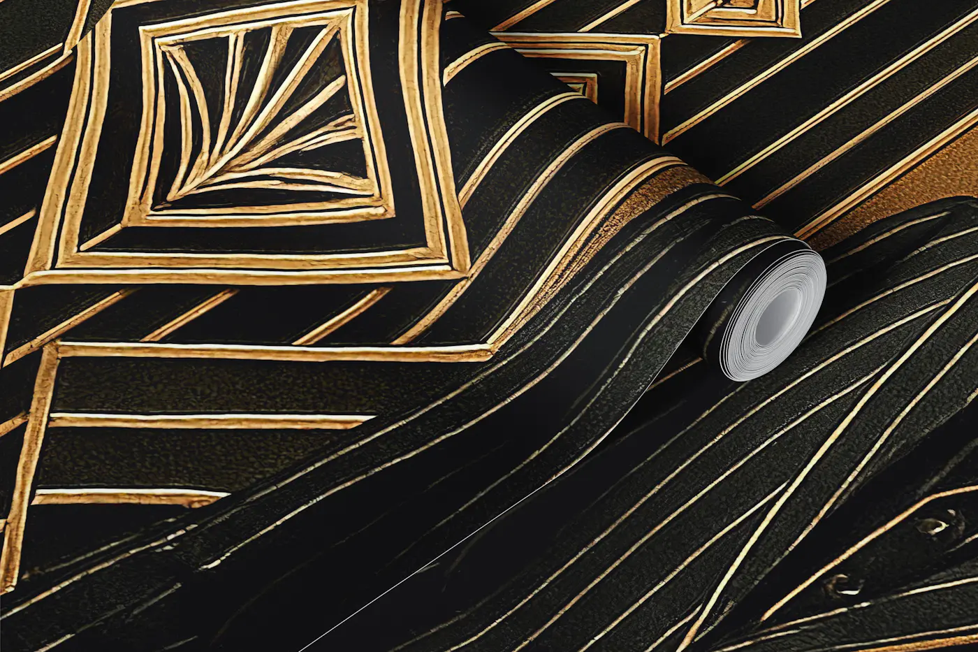 Gatsby Art Deco Noir wallpaper roll