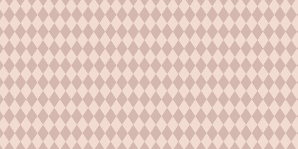 Bold Harlequin Losanges - Cream and Beige