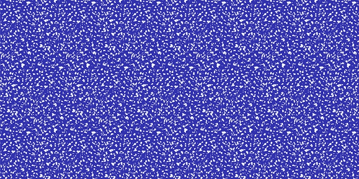 Modern Terrazzo - Cobalt Blue