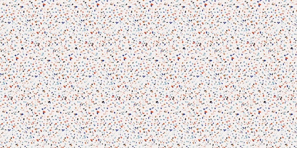 Modern Terrazzo - Brown and Blue