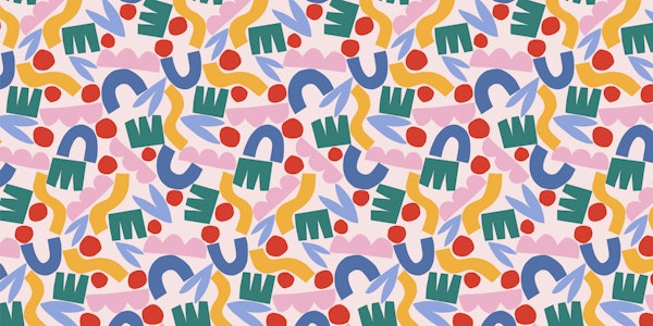Playful Abstract Shapes - Kids Multicolor