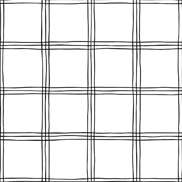 Modern Grid Aesthetic Black