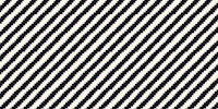 Retro Diagonal Stripes - Black and White ταπετσαρία