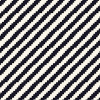 Retro Diagonal Stripes - Black and White ταπετσαρία