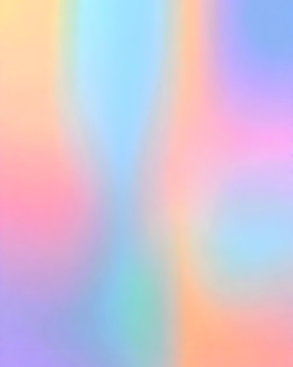 Iridescent Series - Soft Gradient Holograph