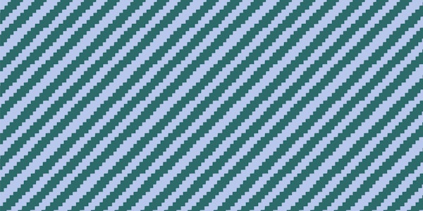 Retro Diagonal Stripes - Green and Blue