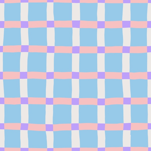 Casual Plaid Pastel