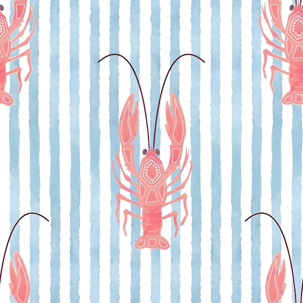 Nautical Chic with a Lobster Twist