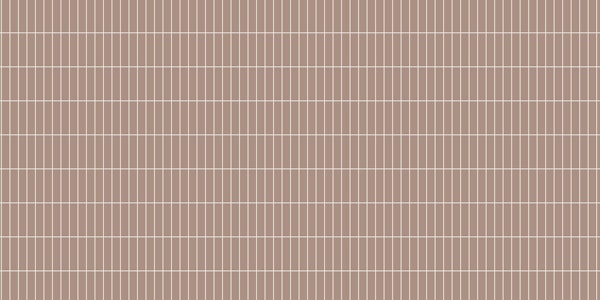 Narrow Tiles Grid - Neutral Muted Brown