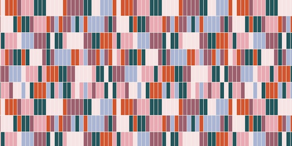 Narrow Tiles Grid - Playful Colours